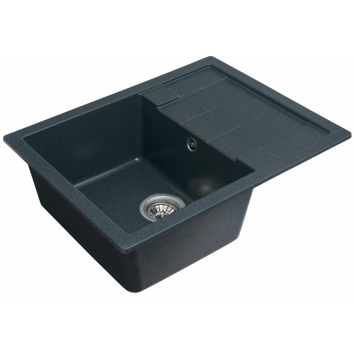 Valeso Intenso 6550 anthracite – convenient reversible 65 cm kitchen sink