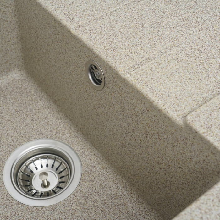 Valeso Intenso 6550 caramel – sink for kitchen countertops
