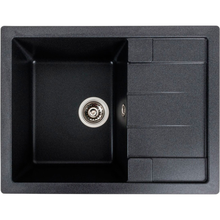 Valeso Intenso 6550 carbon – 65/50 cm sink made of uniform composite