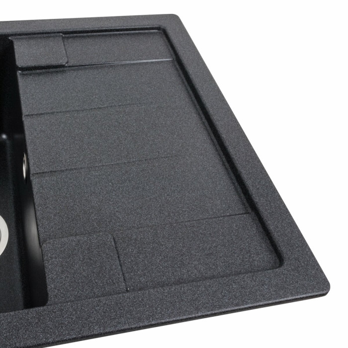 Valeso Intenso 6550 carbon – 65/50 cm sink made of uniform composite