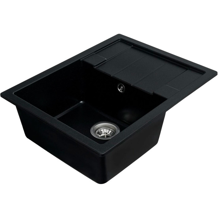Valeso Intenso 6550 black metallic – composite inset kitchen sink