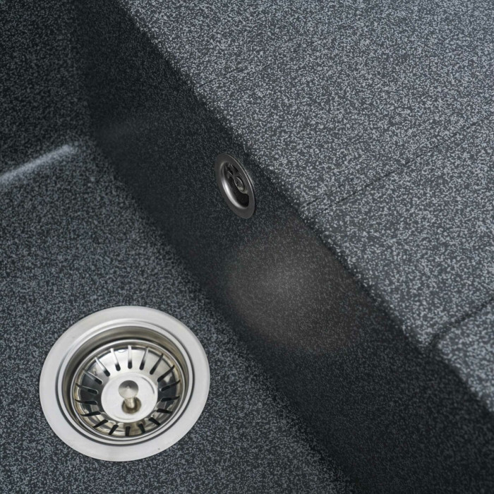 Valeso Intenso 6550 graphite – composite inset sink