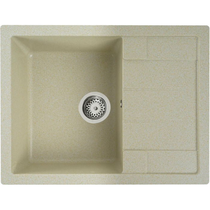 Valeso Intenso 6550 sand – 65 cm composite sink based on quartzite