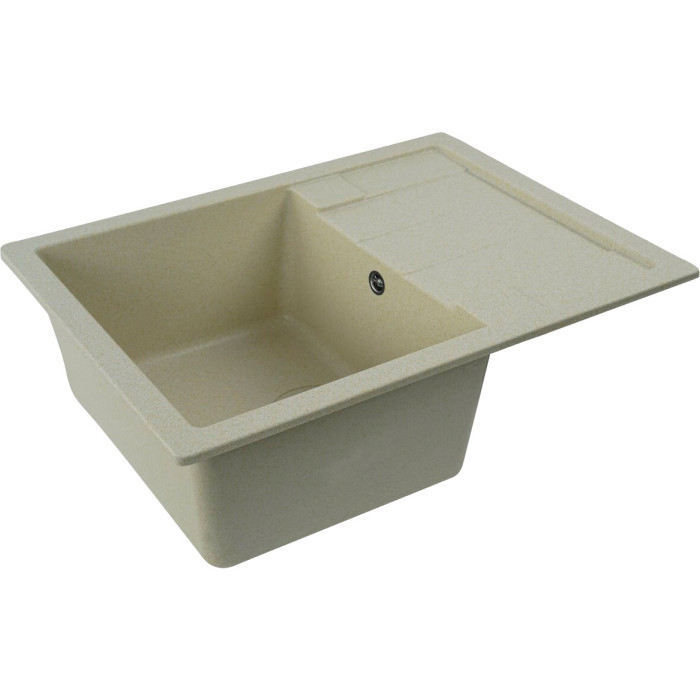 Valeso Intenso 6550 sand – 65 cm composite sink based on quartzite