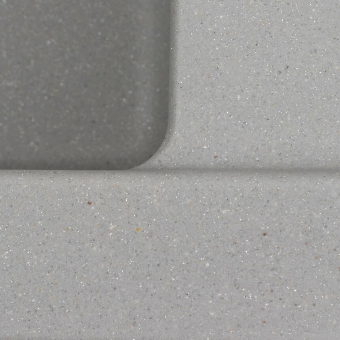 Valeso Intenso 6550 grey metallic – 65 cm inset countertop sink