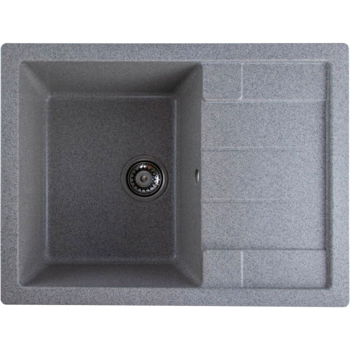 Valeso Intenso 6550 grey – 65 cm artificial stone kitchen sink