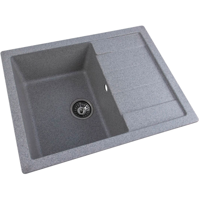 Valeso Intenso 6550 grey – 65 cm artificial stone kitchen sink