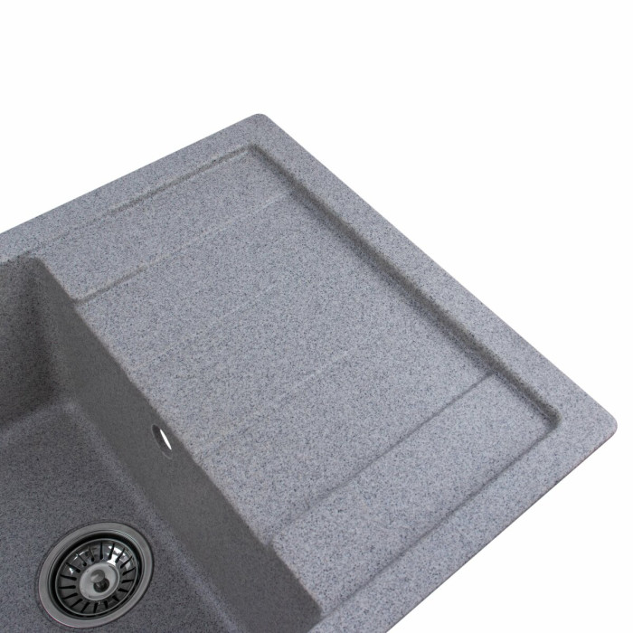 Valeso Intenso 6550 grey – 65 cm artificial stone kitchen sink