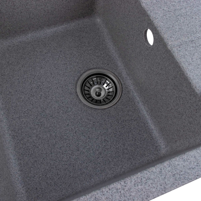 Valeso Intenso 6550 grey – 65 cm artificial stone kitchen sink