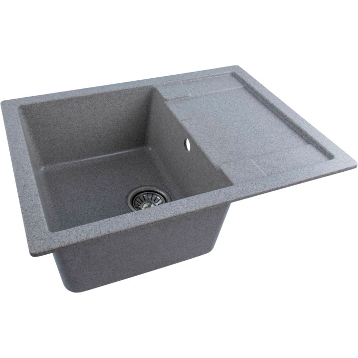 Valeso Intenso 6550 grey – 65 cm artificial stone kitchen sink