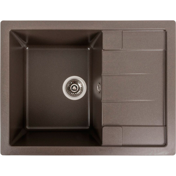 Valeso Intenso 6550 dark rock – inset countertop kitchen sink