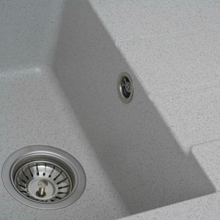 Valeso Intenso 6550 topaz – granite inset kitchen sink; 65 cm wide