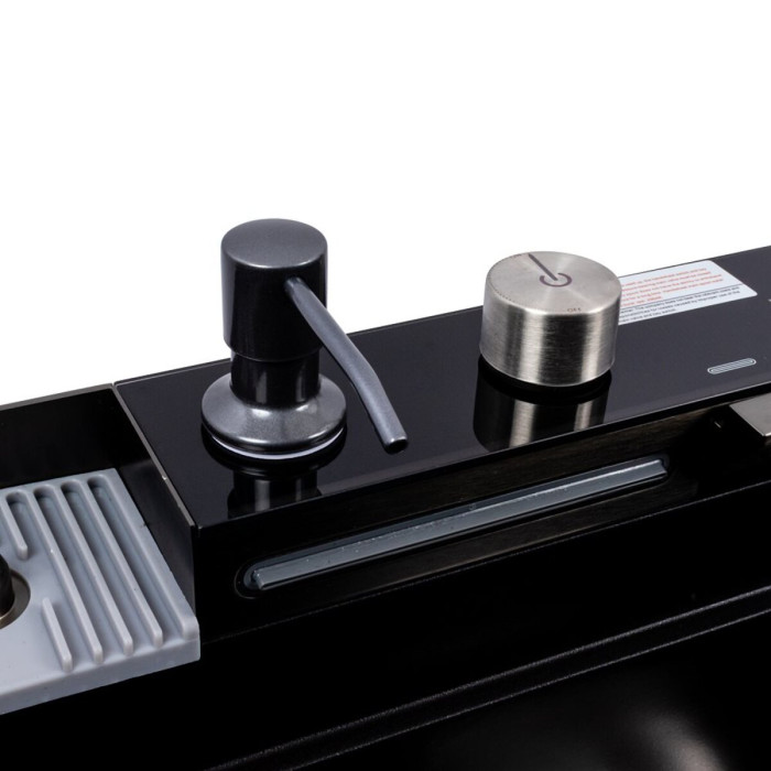 Valeso Irena 6846 чорний - кухонна станція на гранітній кухонній мийці 68 см