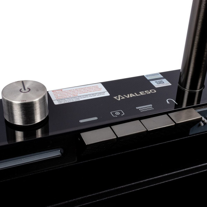 Valeso Irena 6846 чорний - кухонна станція на гранітній кухонній мийці 68 см