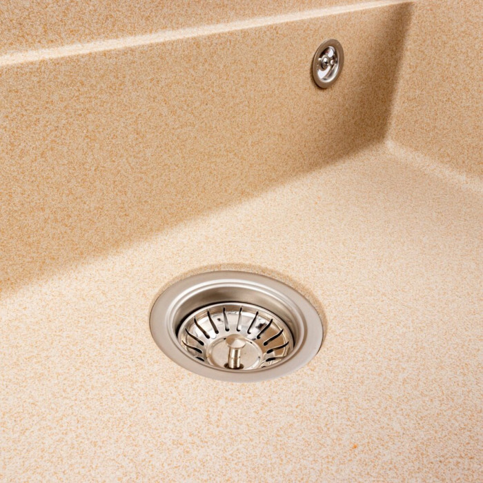 Valeso Irena 6846 safari - kitchen washing system based on a 68 cm granite inset sink