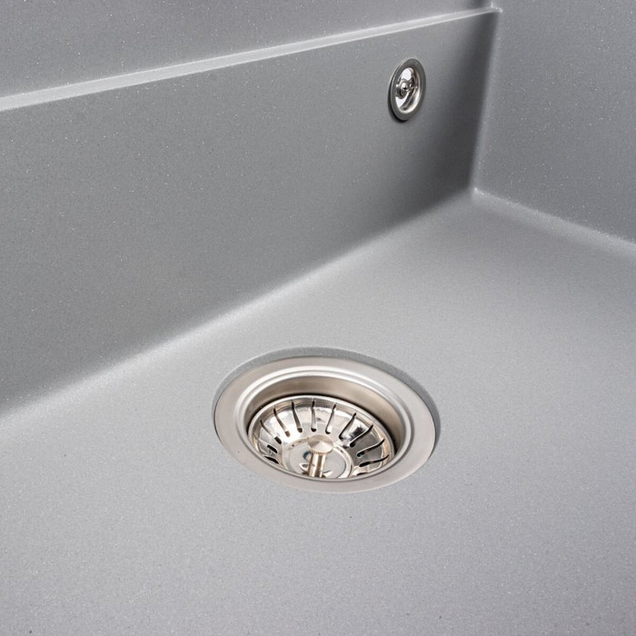 Valeso Irena 6846 Grey Metallic — 68 cm kitchen station based on a stone sink