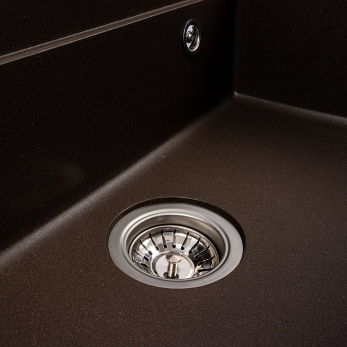 Valeso Irena 6846 Dark Rock — kitchen station based on a 68 cm stone sink