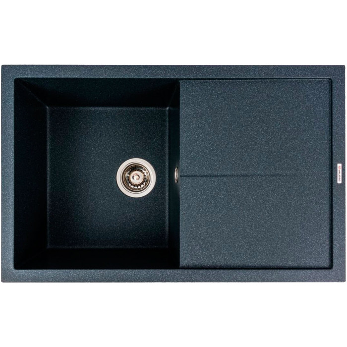 Valeso Magnum 7950 anthracite - 79/50 cm built-in composite sink with wing