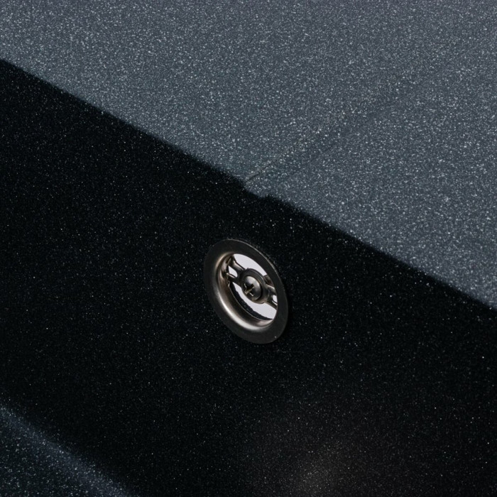 Valeso Magnum 7950 anthracite - 79/50 cm built-in composite sink with wing