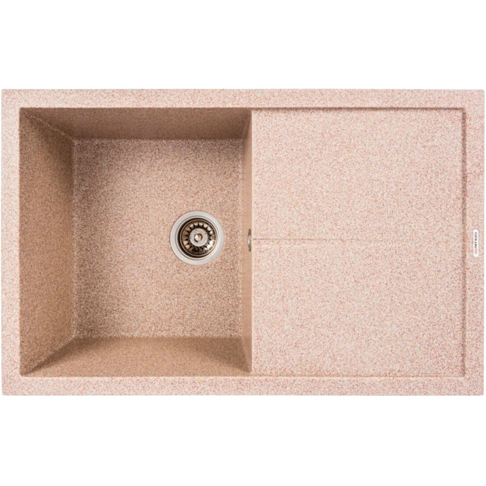 Valeso Magnum 7950 caramel - built-in granite sink 79 cm rectangular