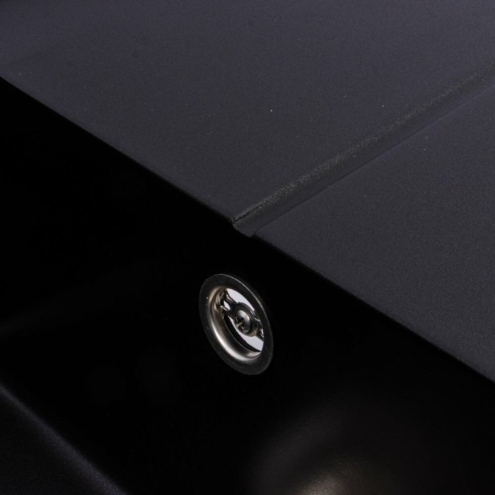 Valeso Magnum 7950 black - inset kitchen sink 79 cm, artificial stone
