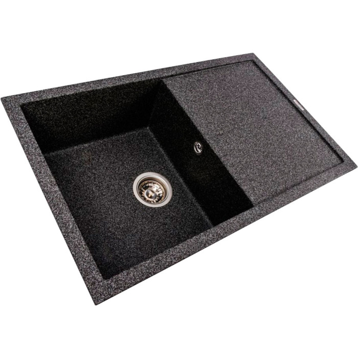 Valeso Magnum 7950 graphite - composite built-in sink 79 cm with drying wing, for kitchen