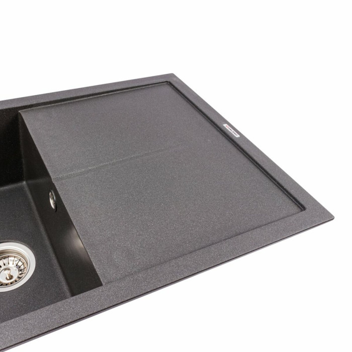 Valeso Magnum 7950 grenadine - rectangular sink 79 cm with wing and bowl 49/44 cm