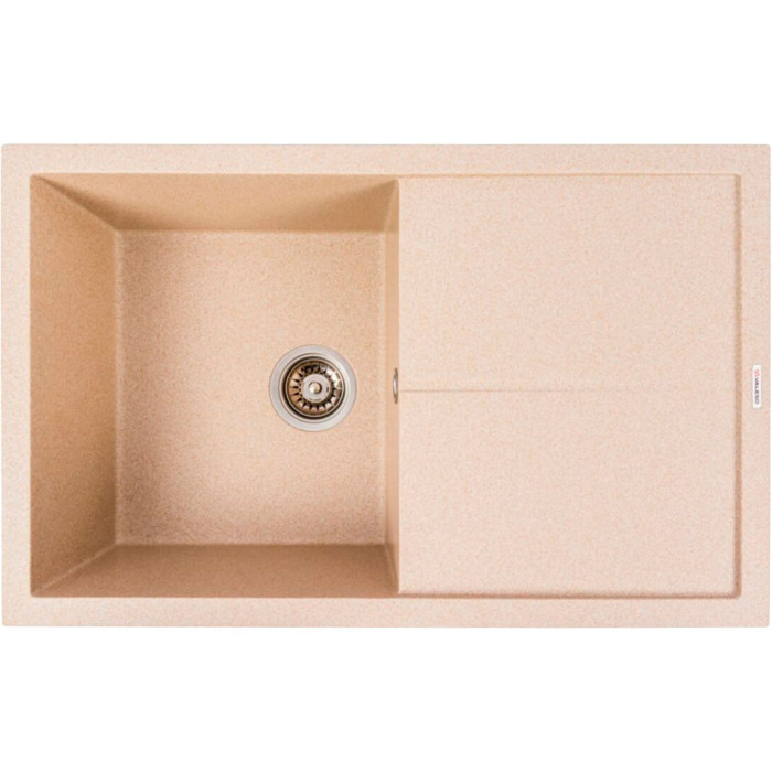 Valeso Magnum 7950 safari - matte inset sink 79/50 with a large bowl