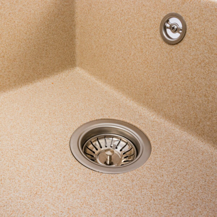 Valeso Magnum 7950 safari - matte inset sink 79/50 with a large bowl