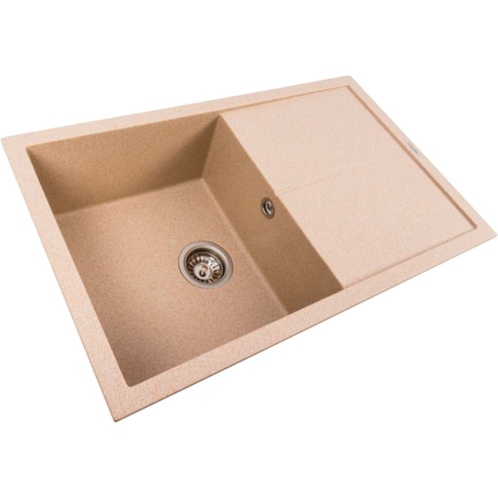 Valeso Magnum 7950 safari - matte inset sink 79/50 with a large bowl