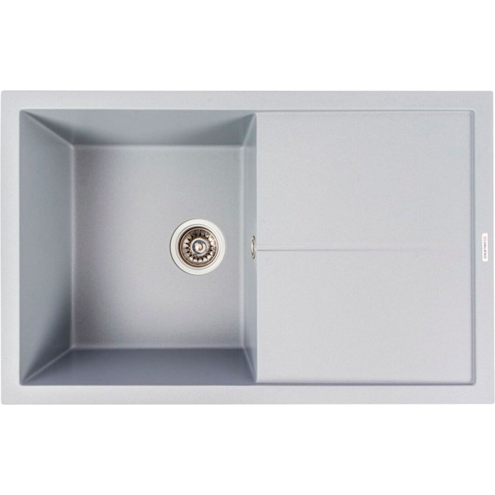 Valeso Magnum 7950 gray metallic - built-in kitchen sink, 79 cm wide