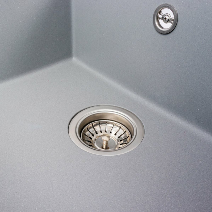 Valeso Magnum 7950 gray metallic - built-in kitchen sink, 79 cm wide