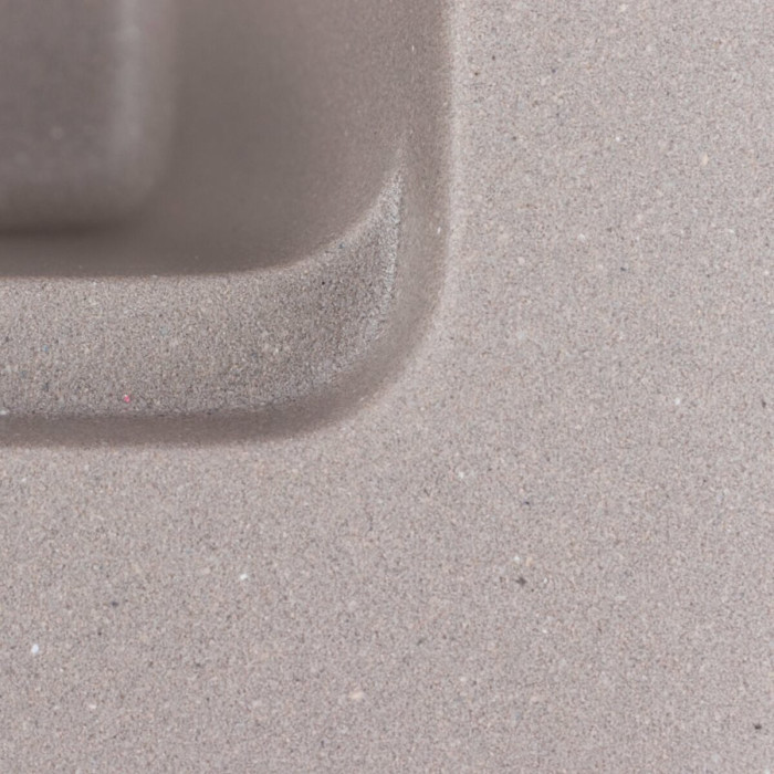 Valeso 7545 Nika dune - 75 cm large bowl sink without wing; quartz composite