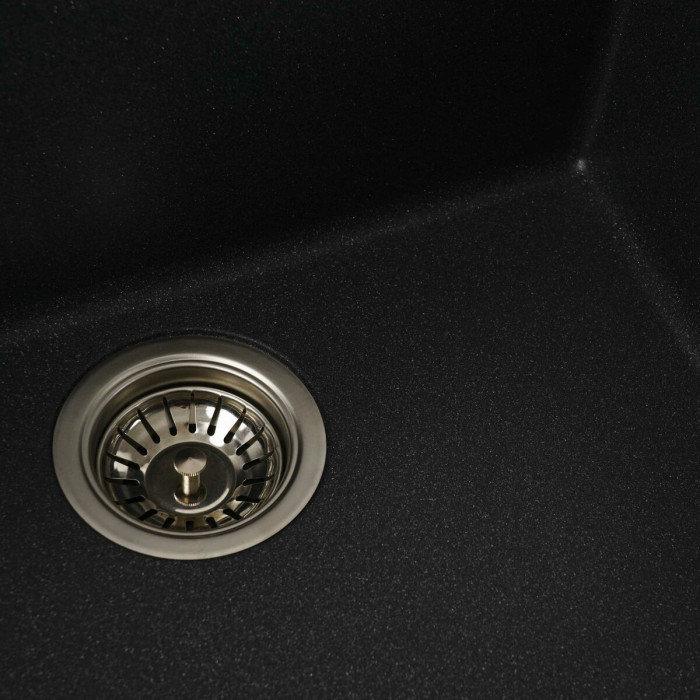 Valeso Oasis 5444 anthracite - undercounter kitchen sink 54/44 cm