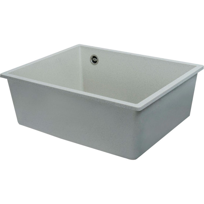 Valeso Oasis 5444 white with speckles - sink 54 by 44 cm for undercounter installation