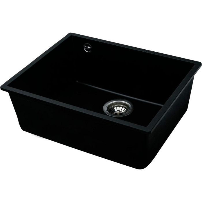 Valeso Oasis 5444 Black – matte sink for undermount installation under kitchen countertop