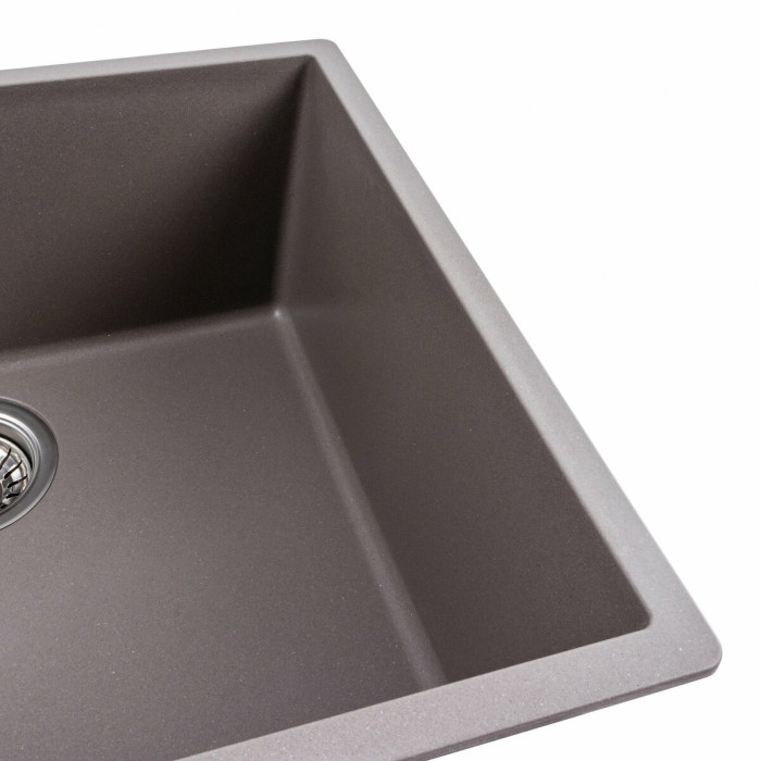 Valeso Oasis 5444 dune - kitchen sink with included fasteners for undercounter installation
