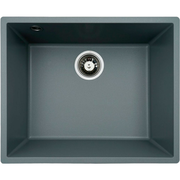 Valeso Oasis 5444 gray metallic - granite sink for undercounter kitchen installation