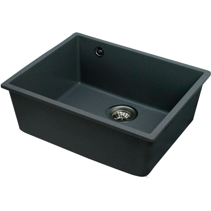 Valeso Oasis 5444 gray monsoon - dark gray built-in undercounter sink