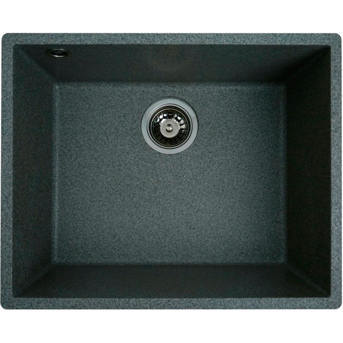 Valeso Oasis 5444 gray - matte 54 cm undercounter sink with a deep bowl