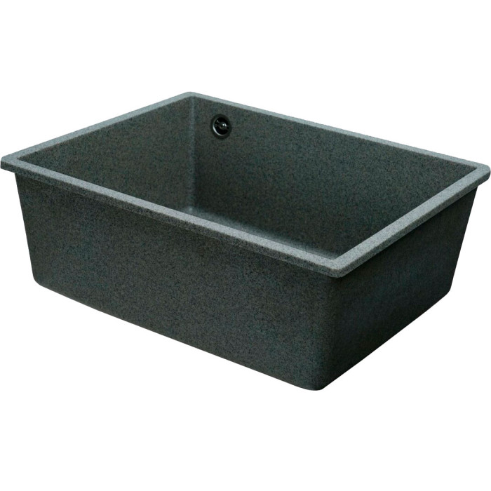 Valeso Oasis 5444 gray - matte 54 cm undercounter sink with a deep bowl