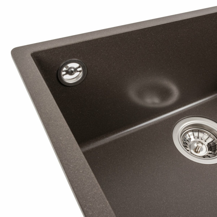 Valeso Oasis 5444 dark rock - 54 cm sink for undercounter installation