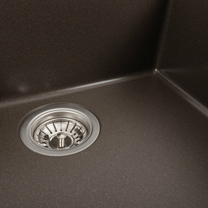 Valeso Oasis 5444 dark rock - 54 cm sink for undercounter installation