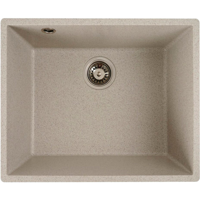 Valeso Oasis 5444 topaz - inset kitchen sink 54 cm for undercounter installation; ceramic granite