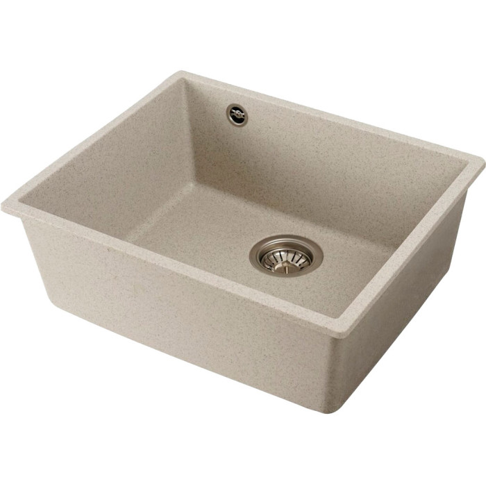 Valeso Oasis 5444 topaz - inset kitchen sink 54 cm for undercounter installation; ceramic granite
