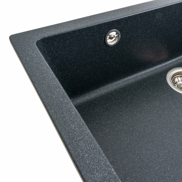 Valeso Paruana 7945 Anthracite — 79 cm granite-look kitchen sink without drainer