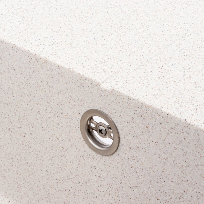 Valeso Reyna 5850 Topaz — light matte artificial granite sink