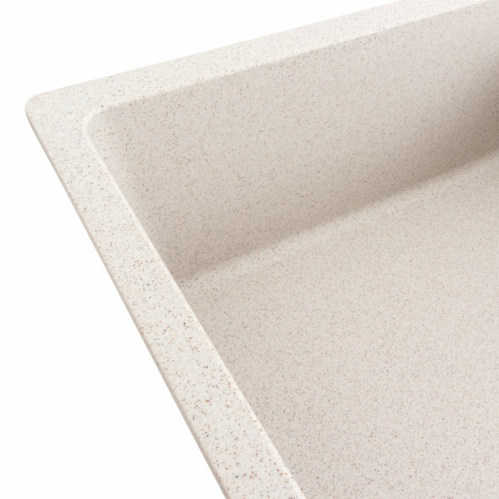 Valeso Roma 7850 topaz - light matte sink 78*50 for countertop kitchen installation