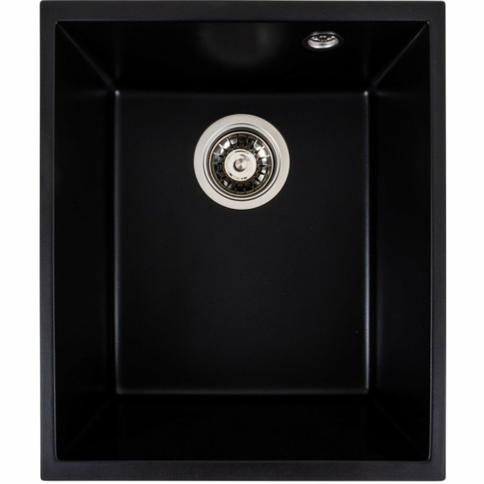Valeso 3744 Roxy black|compact under-counter ceramic sink 37 cm wide in black Valeso 3744 Roxy black|compact under-counter ceramic sink 37 cm wide in black
