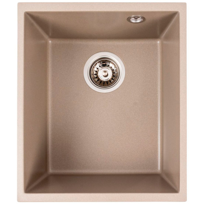 Valeso Roxy 3744 Titan — composite undermount sink 37 × 44 cm